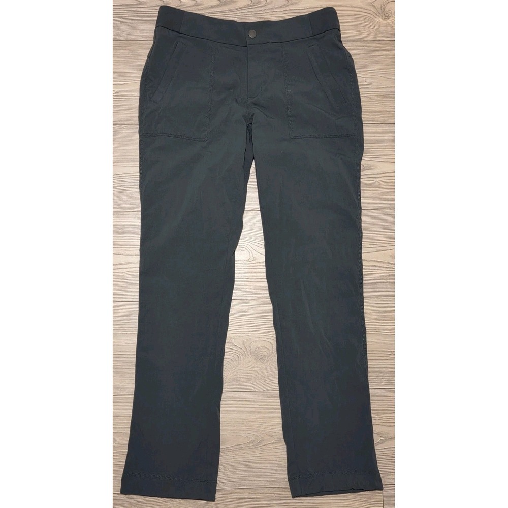 Athleta Trekkie Jogger Pants Dark Gray Womens Size 8 Athleisure Gorpcore